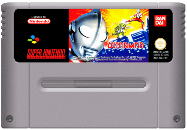 Ultraman media 7 for Super Famicom